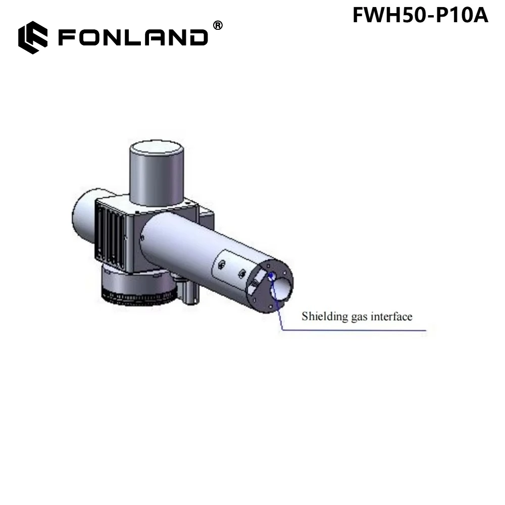 FWH50-P10A Hand-held Pulse Cleaning Head Spare Parts M39 F-Theta Lens F160 F210 F254 F330 Protective Lens RD63X Touch Screen