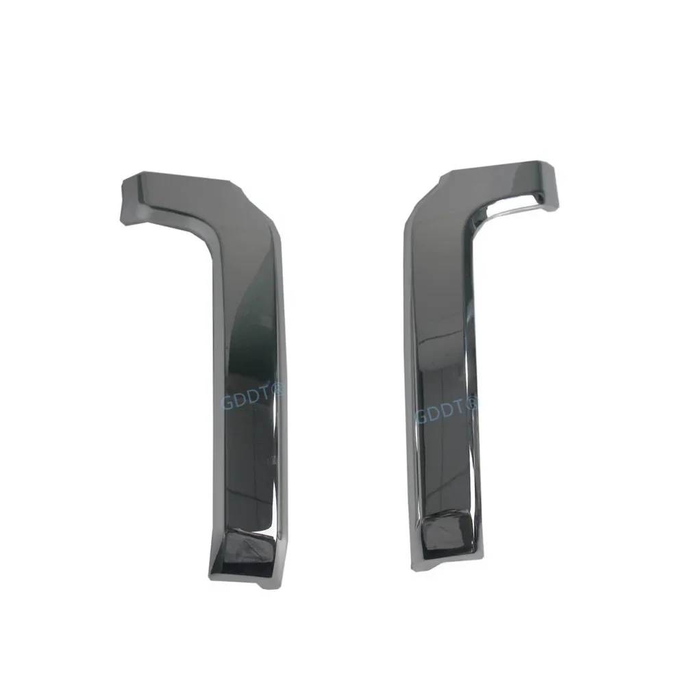 1 Pair 2015-2020 Chrome Cover For Pajero V90 6407A121 front bumper Strip For Montero V80 decoration board For Shogun V97 V87 V93
