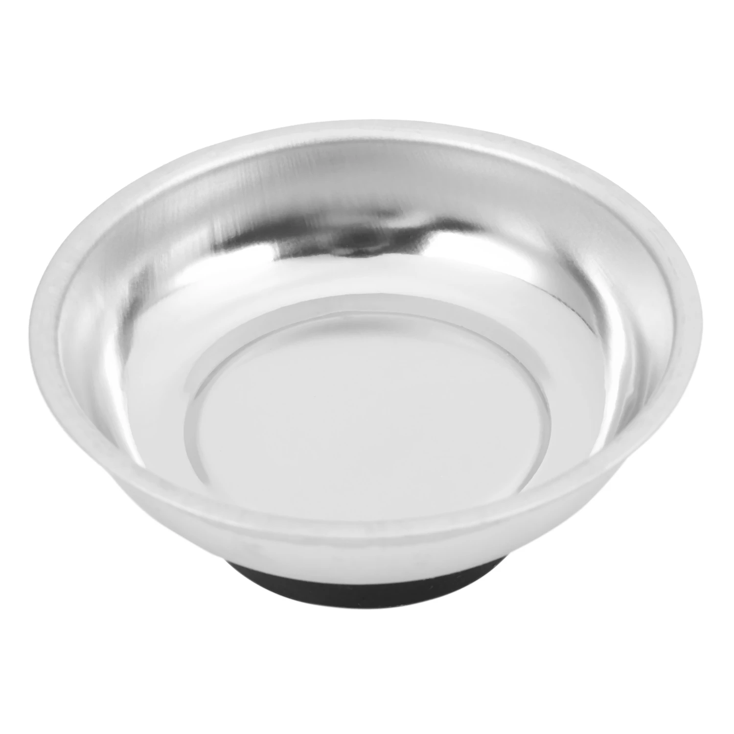 Circle Stainless Steel Magnetic Parts Bowl Tool Tray Nuts Bolts Screws Part Tray Magnetic Parts Plate Silver 3 inches image 3
