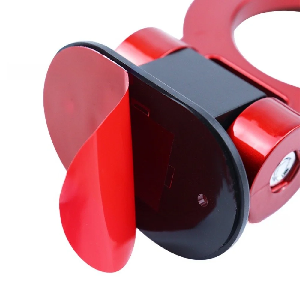 ABS Material Decoration Trailer Hooks Front Rear Design Racing Ring Style Trailer Hook Decoration Sticker Simulation Look