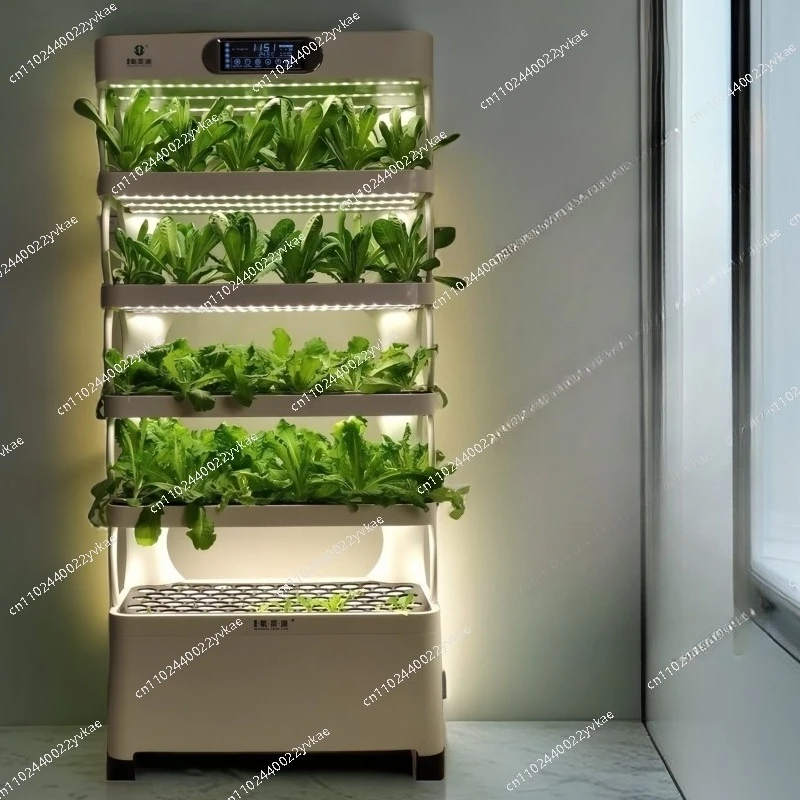 

Интеллектуальное оборудование для выращивания без беспочвенного выращивания. Гидропонная гидропонная овощная сеялка. Стеллаж для домашнего выращивания нужно собрать.