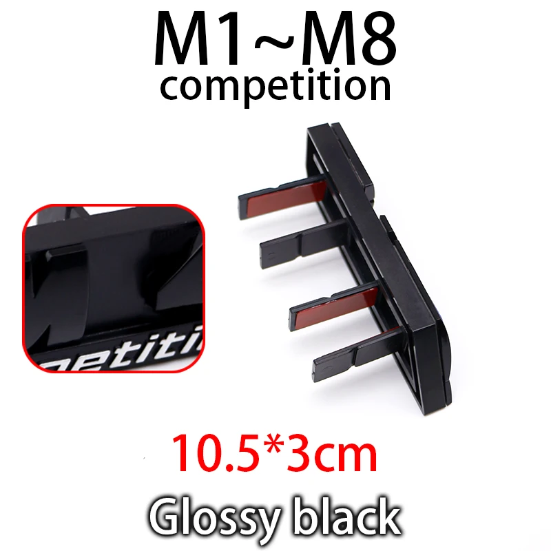 

3D Emblem Car Front Grill Badge For BMW F36 G32 G31 G38 M1 M2 M3 M4 M5 M6 M7 M8 Competition G05 G11 G30 E93 G12 G21 G01 E92 G02