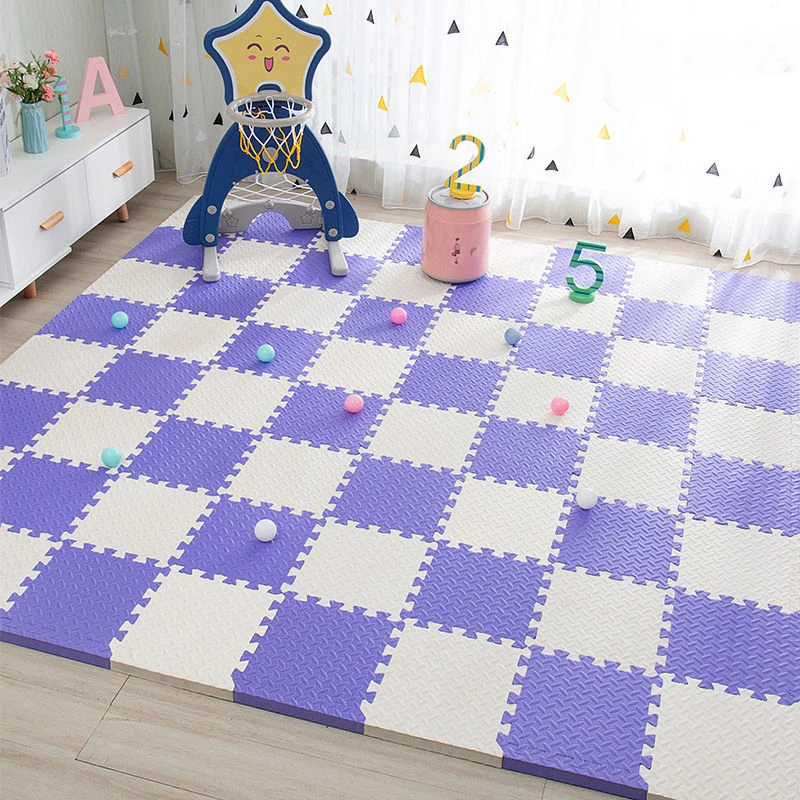 Nordic Activities Mat for Baby Playmat Thick 2.5cm Floor Noise Mat 30x30cm 10PCS Baby Play Mats Pool Rugs Play Mats Gym Sports