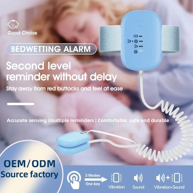 

Сигнализация ночного недержания мочи, сигнализация Enuresis для детей и пожилых людей, перезаряжаемая от USB, детская приучение к горшку с 3 режимами звука/вибрации/обу