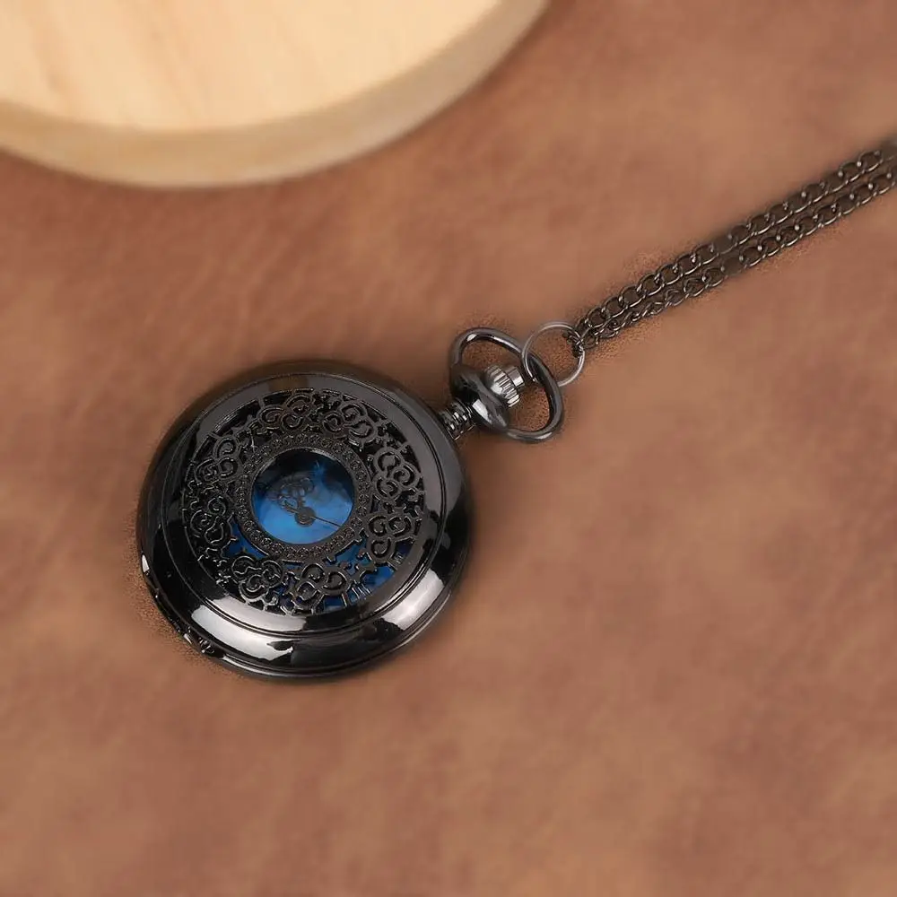 

Hollow Steampunk Pocket Watch Roman Numerals Quartz Flip Pocket Watch With Chain Decorative Timepiece Pendant Watch Gift Watch