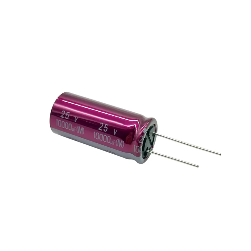 

5 шт./лот 25v10000uF аудиофильтрующий электролитический конденсатор