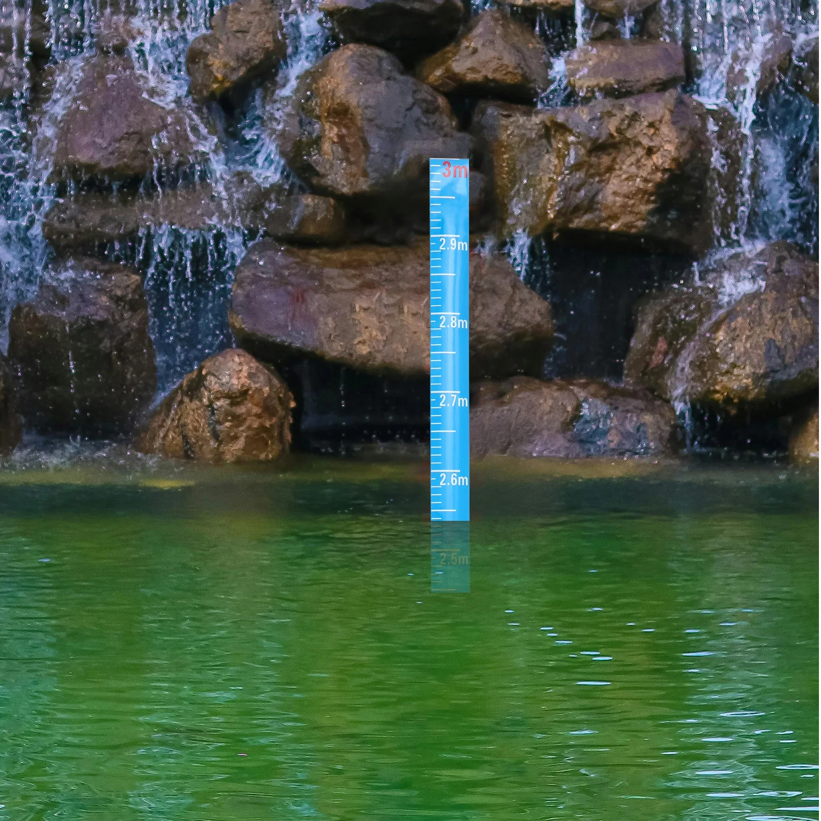 

Reflective Liquid Level Gauge Sticker 5cmx3m Self-Adhesive Waterproof Water Tank Pool Aquarium Accurate Water Depth Meter