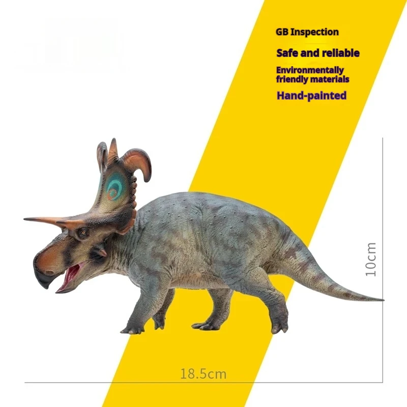Roki Gehoornde Dinosaurus Frederik Koning Metgezel Action Figure Speelgoed Kind Groeigrafiek Desktop Decoratie Vakantiecadeau Collectible
