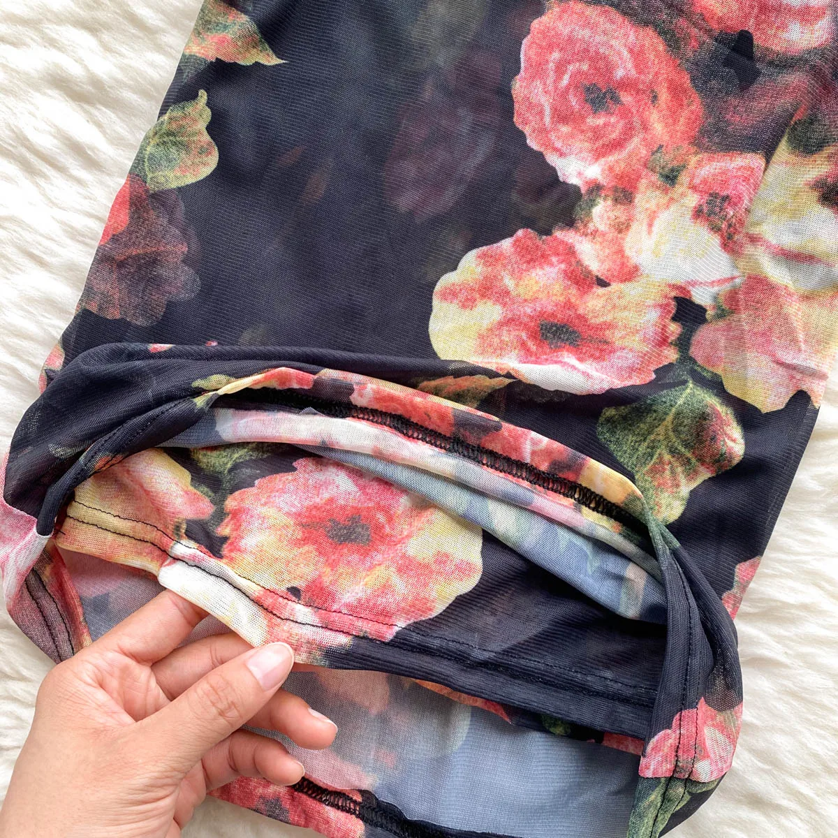 Vestido de madurez ra de la serie Salt, novedad de 2023, vestido ajustado con estampado Retro para mujer, falda envolvent...