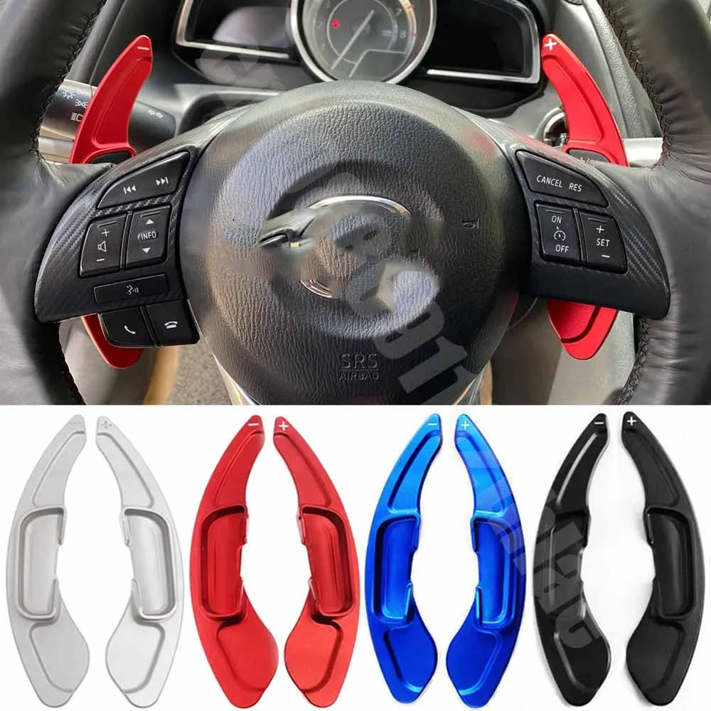 

For Mazda 2 DL Mazda 3 Atenza BM BN 6 GJ CX-3 DK CX-5 KF CX9 TC Skyactiv-CNG Sport Car Steering Wheel DSG Shift Paddle Extension