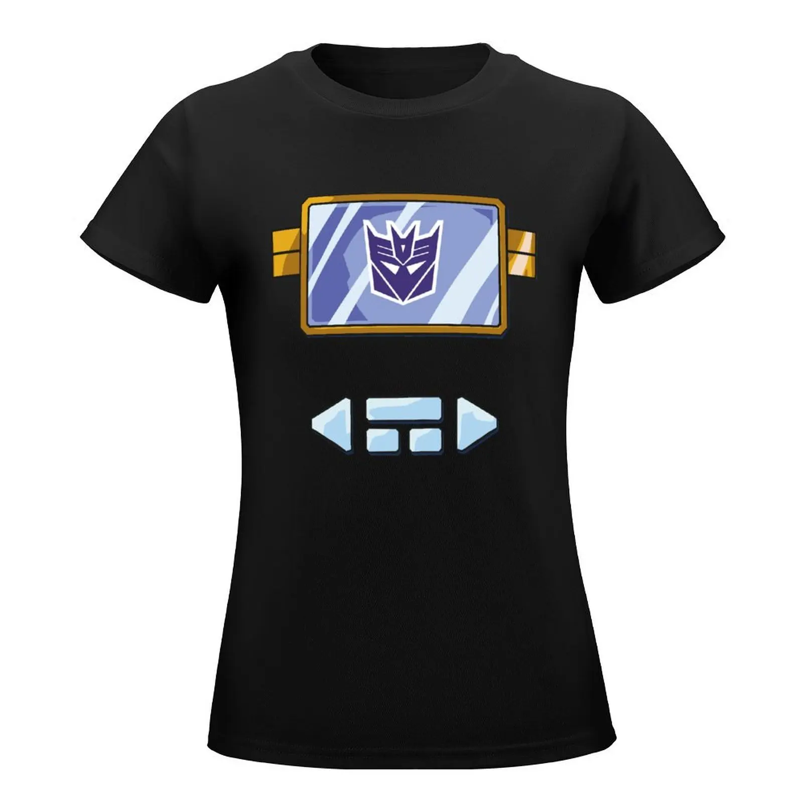 Soundwave chest T-Shirt aesthetic clothes anime clothes Female clothing vintage clothes cute t-shirts for Women