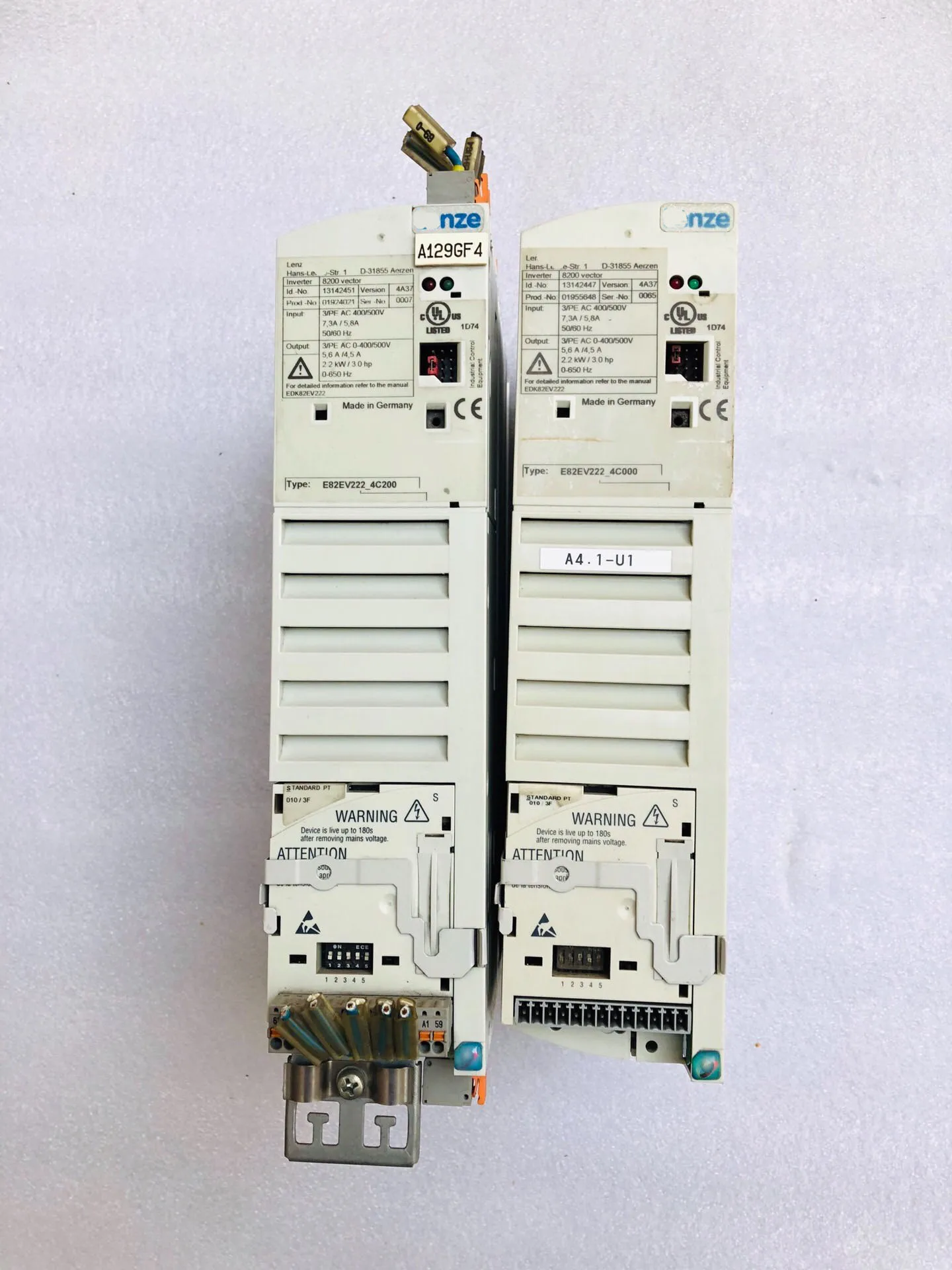 

E82EV222-4C200 E82EV222-4C000 Векторный инверторный привод 8200 для Lenze