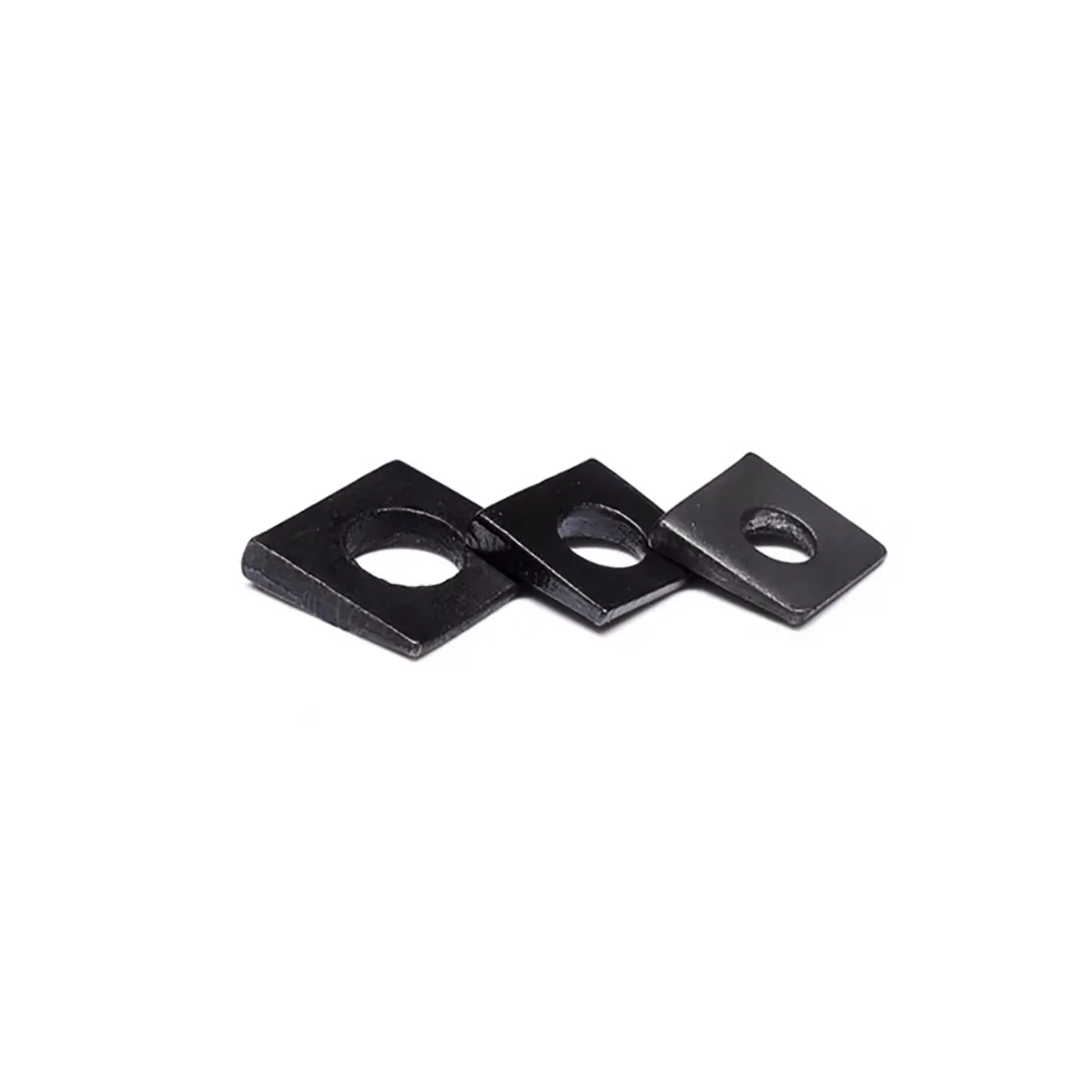 A3 Carbon Steel Square Diagonal Washer / Blackened Square Diagonal Gasket M6M8M20M24M30