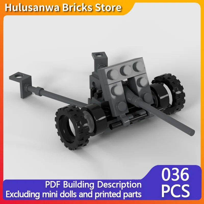 

Немецкий пак 36, модель противотанкового пистолета времен Второй мировой войны, MOC, строительные кирпичи, военное оборудование, модульные технологии, подарки, праздник, сборка, детские игрушки