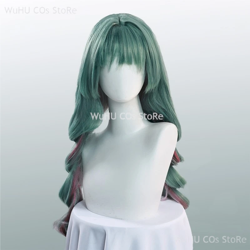 

In Stock Game Wuthering Waves Cosplay Phrolova Cosplay Green Double Ponytail Wig Halloween Party Women