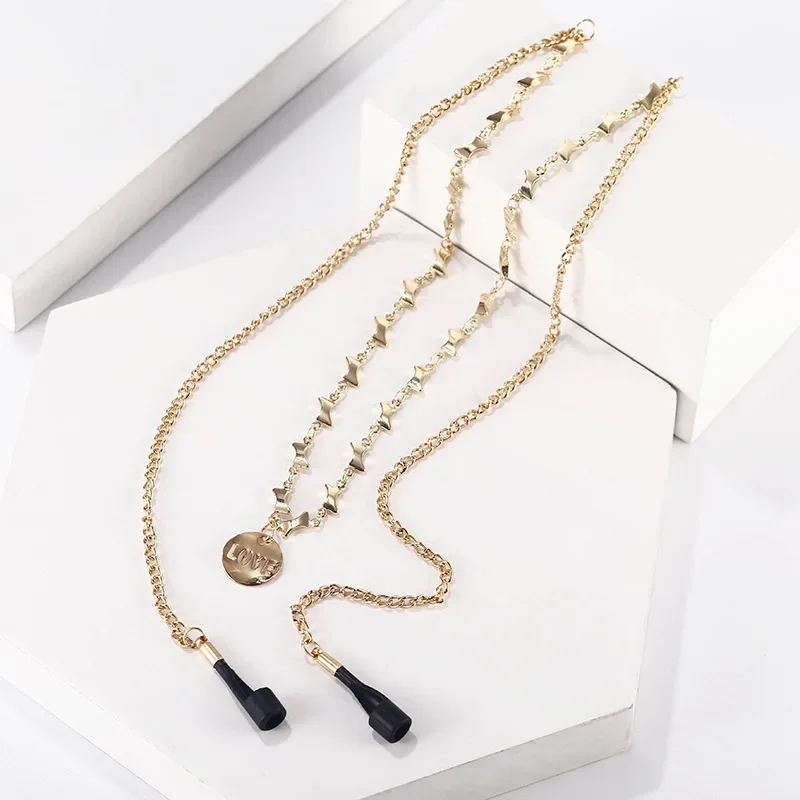 Anti-lost Rope Strap Metal Earphones String For Airpods 4 3 2 1 Wireless Bluetooth Headphone Neck Straps Accessories view 2