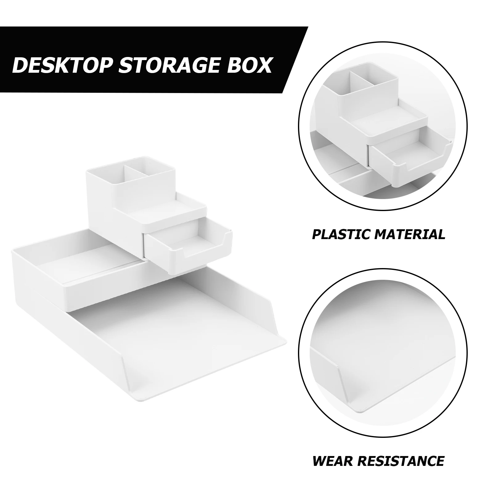 

File Storage Box Office Containers Desk Organiser Desktop Holders Organizer Multi-functional Sundries Rack Organizers