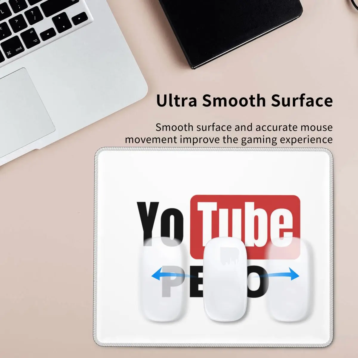 Yo Tube Pelo alfombrilla de ratón teclado de ordenador alfombrilla de ratón Gaming PC alfombrilla de escritorio accesorios de oficina alfombrillas de mesa