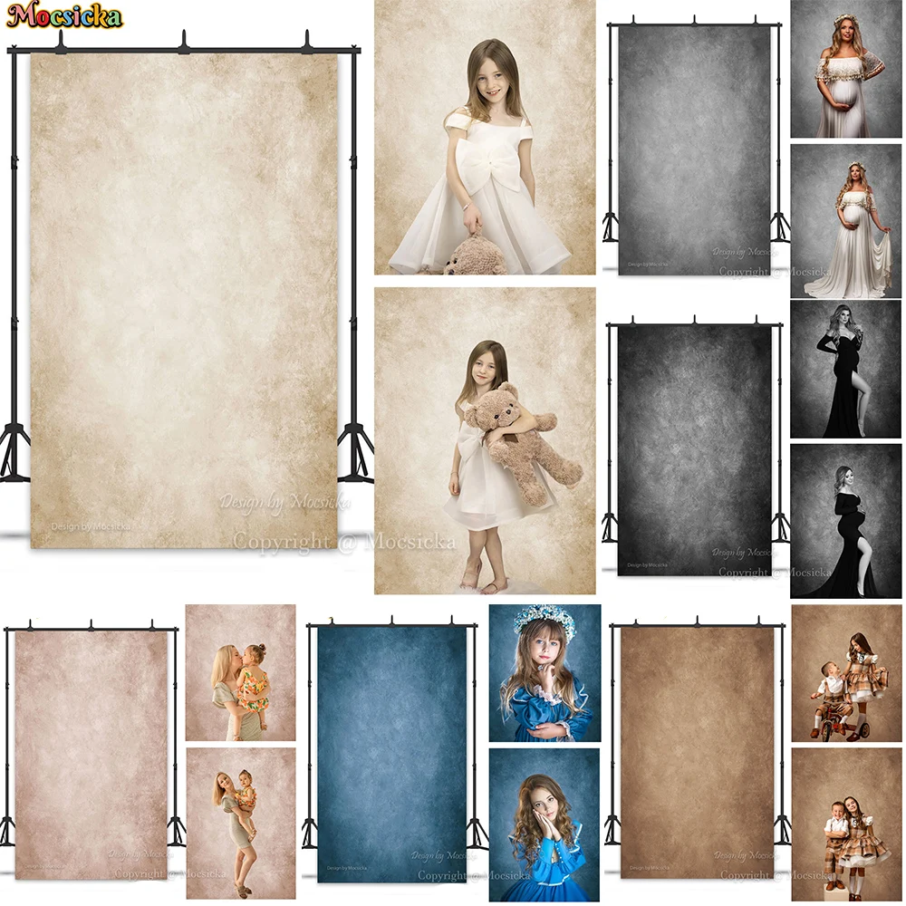 Mocsicka Abstrakter Hintergrund Studiofotografie Farbverlauf Mutterschaft Brautparty Kunstporträt Hintergrund Neugeborenes Cake Smash Foto