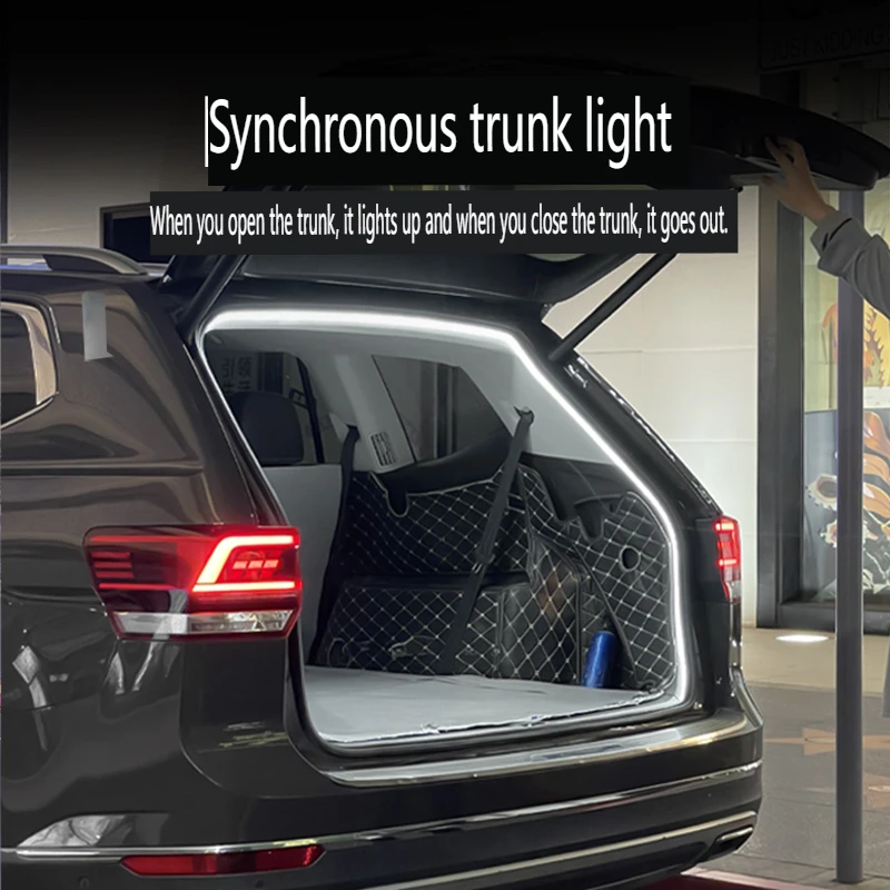  For Pentium B70 trunk light atmosphere light T99 trunk lighting T55 car interior decoration accessories