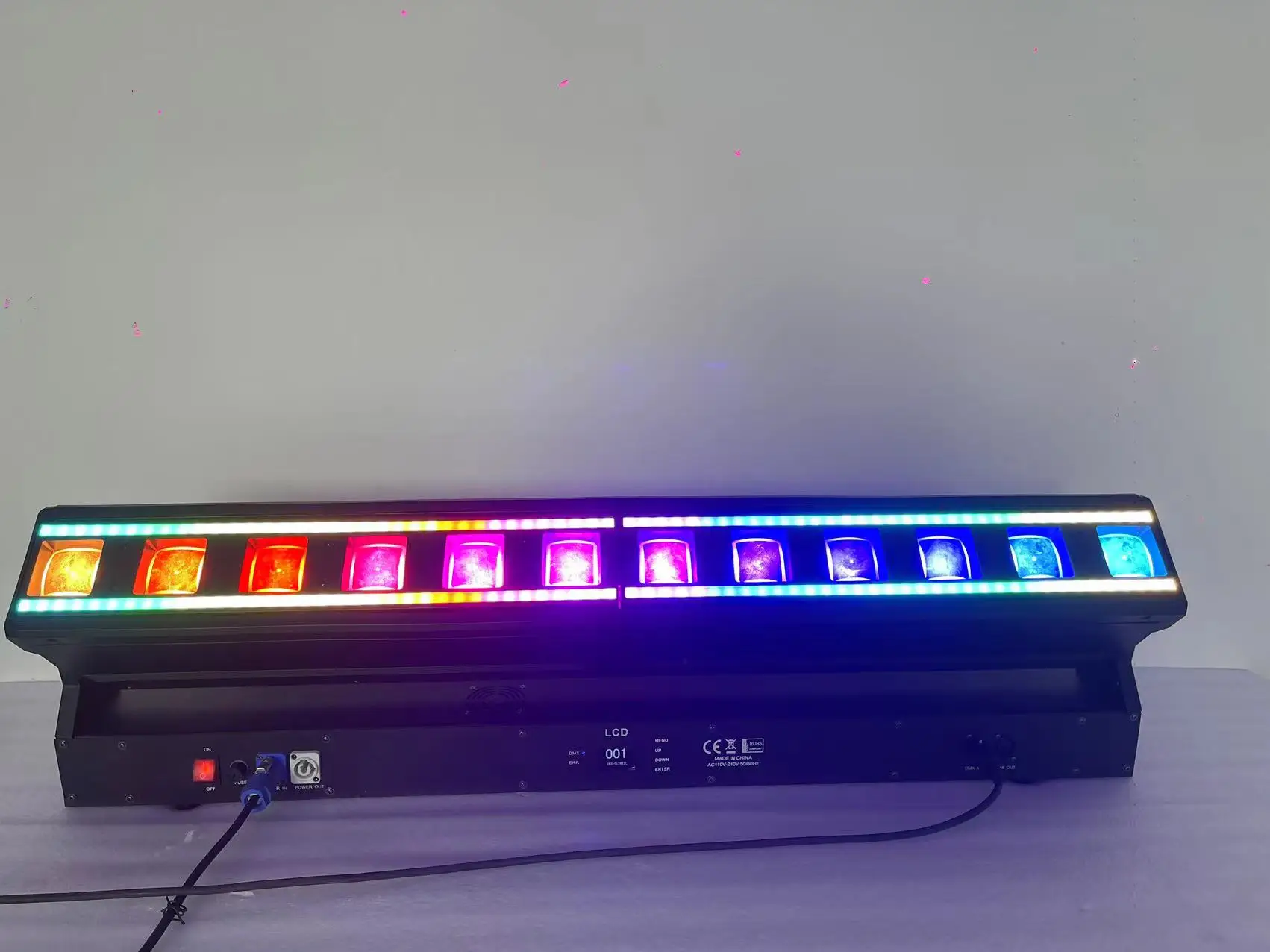 Factory Supply 12x40W  Point Control Focusing  LED Moving Head matrix Light with Background Dmx Stage Lighting