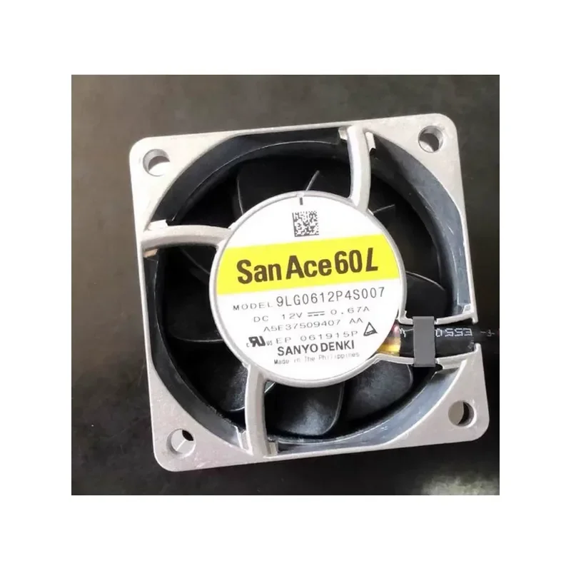 For Original Sanyo 9LG0612P4S007 60X25MM 12V 0.67A PWM four-wire intelligent temperature control fan