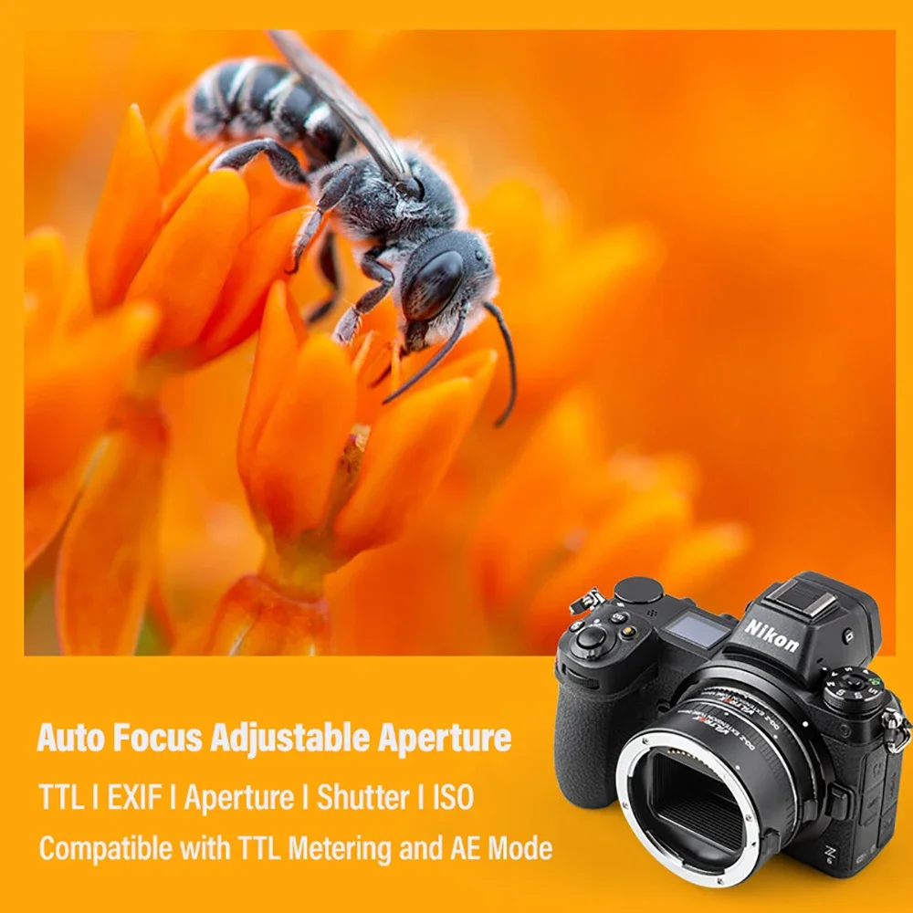 Viltrox Auto Focus Macro Extension Tube อะแดปเตอร์เลนส์สําหรับ Sony E Canon EF RF Nikon Z Panasonic Olympus M43 Leica L Fuji X กล้อง