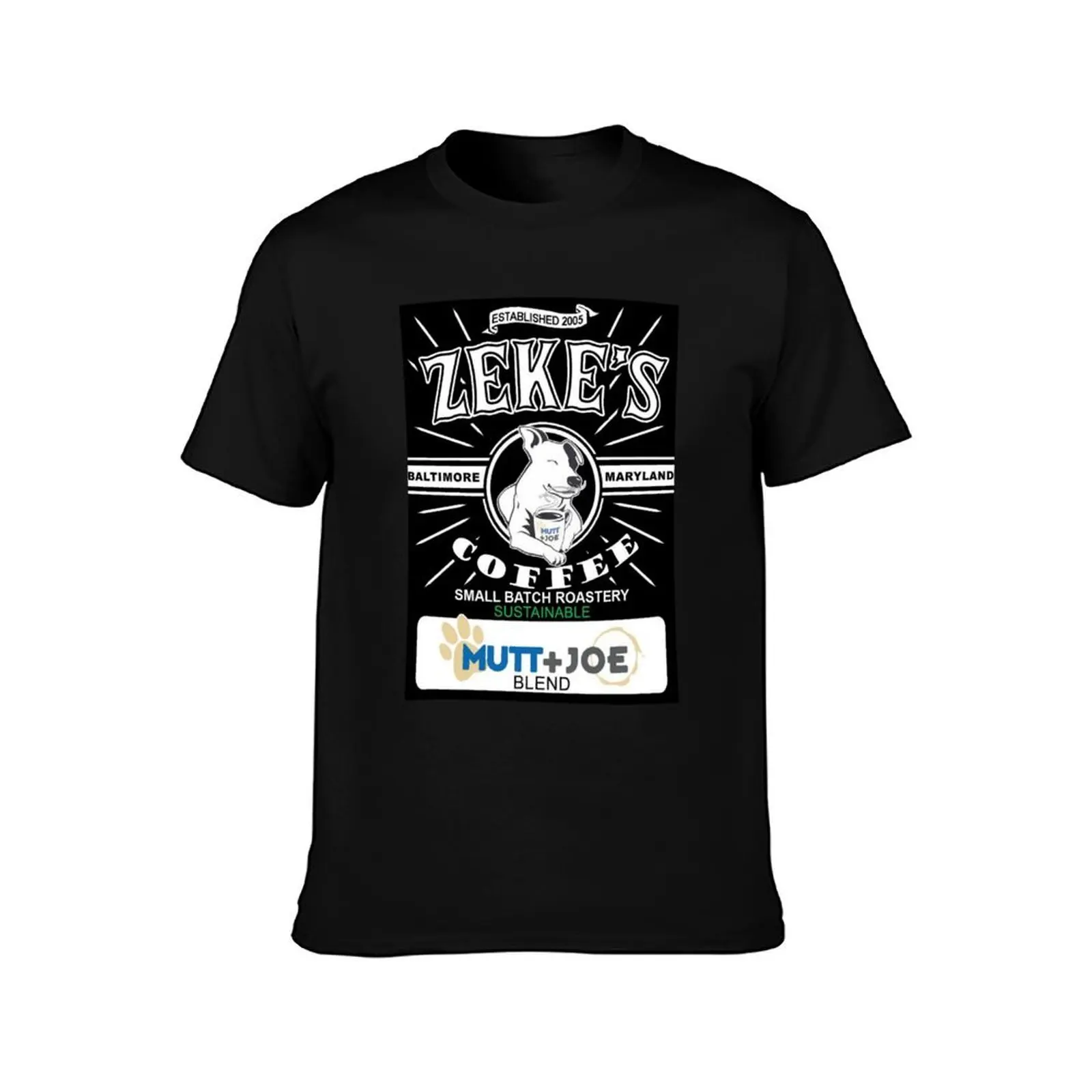 Mutt and Joe Blend Coffee T-Shirt, Summer Casual Cotton Tee, Oversized Streetwear Tops, Vintage Graphic Print, Unisex Men Women