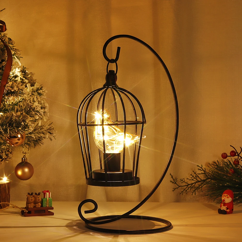 Vintage klatka dla ptaków lampa wisząca latarnia świecznik metalowe puste latarnie Tealight wiszące lampiony ślubny wystrój domu