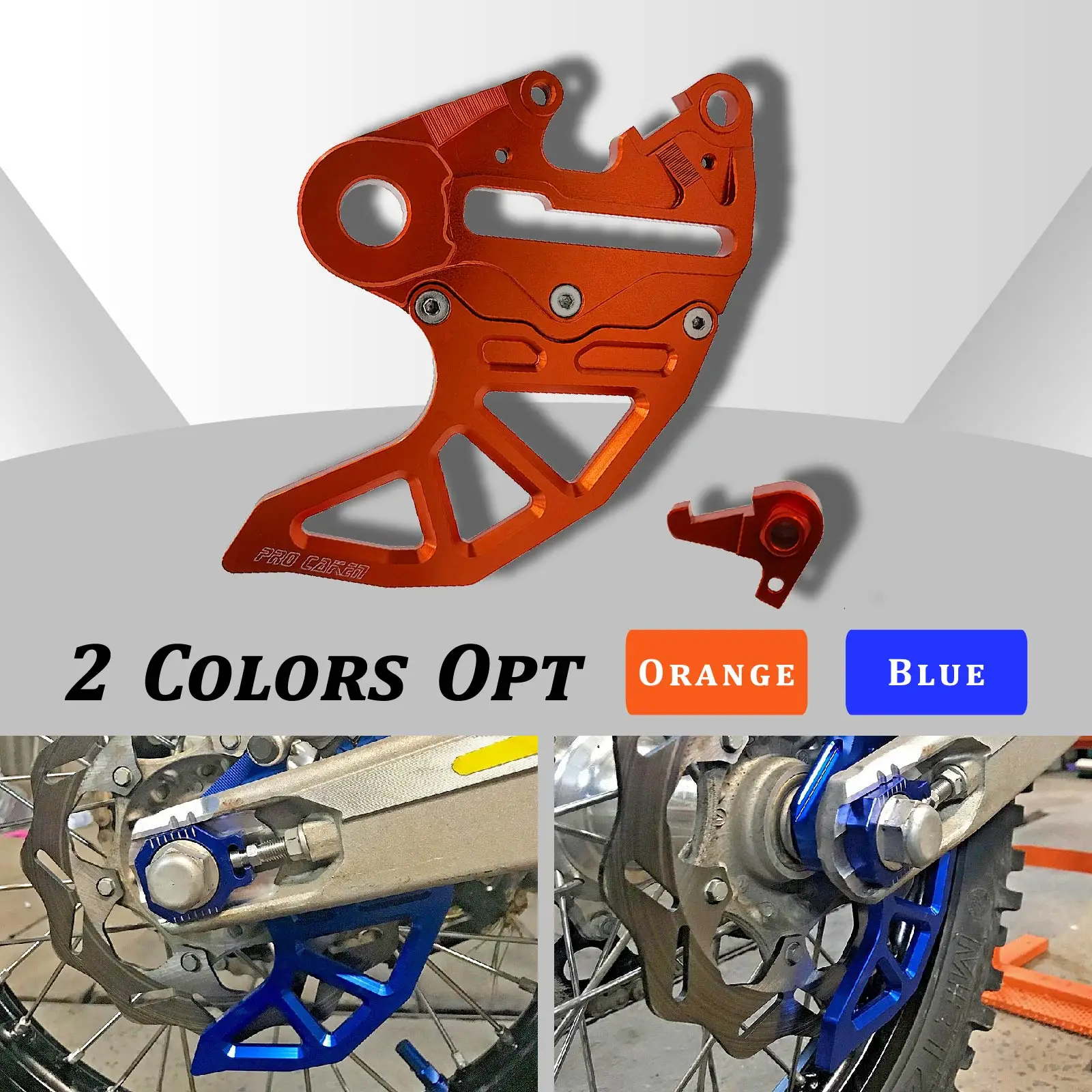 CNC Rear Brake Disc Guard Protector For KTM SX SXF SMR XC XCF XCW EXC EXCF 6 Days 125 250 300 350 400 450 530 2004-2022 2023