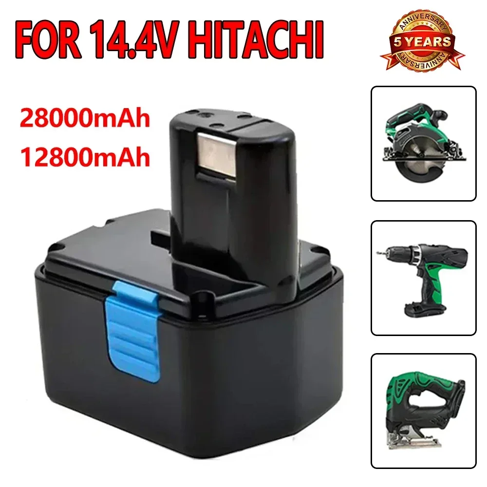 rechargeable battery for Hitachi EB1414S EB14B EB1412S 14.4V EB14S DS14DL DV14DL CJ14DL DS14DVF3 NI-CD 28000mAh