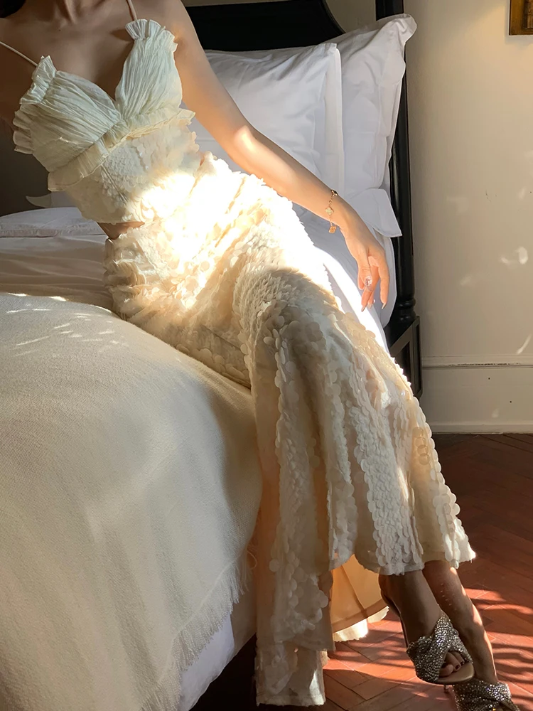 

Комплект из двух предметов в стиле корейской драмы Ele Early Spring Faion, красиво Sli, высококачественная маленькая коллекция Li 2025