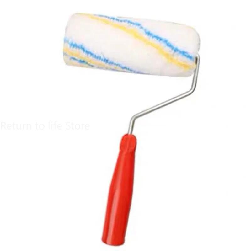 Pennello a rullo multifunzionale fai-da-te 4 pennelli da parete per uso domestico da 6 pollici pennello per pittura decorativa in rotolo