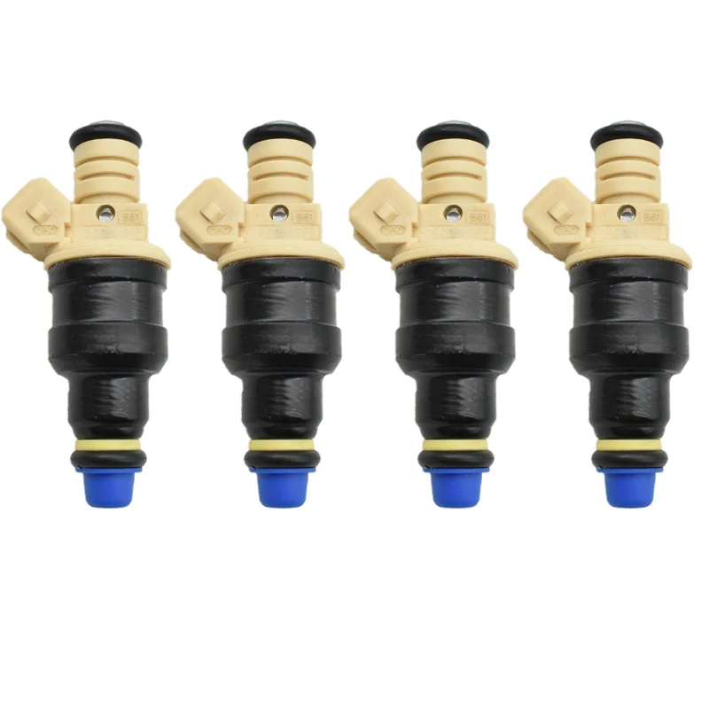 Novo injetor de combustível 4 peças 0280150955 037906031a para vw cabrio jetta golf passat 2.0 2.8l 95-97 037906031j