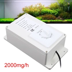 Portable Ozone Generator 2000mg Air Water Sterilizer Purifier Fruits Vegetables Water Air Sterilizer