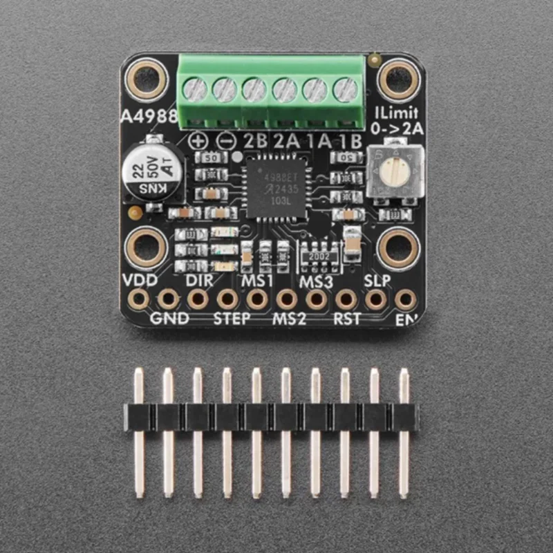 1PCS A4988 Stepper Motor Driver Breakout Board Adjustable Current Step Motor Driver Module for CNC 3D Printer