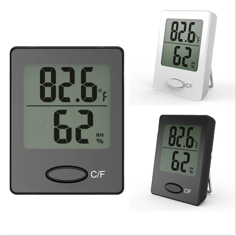 

Indoor mini digital display electronic thermometer hygrometer, living room hygrometer, large screen, high accuracy