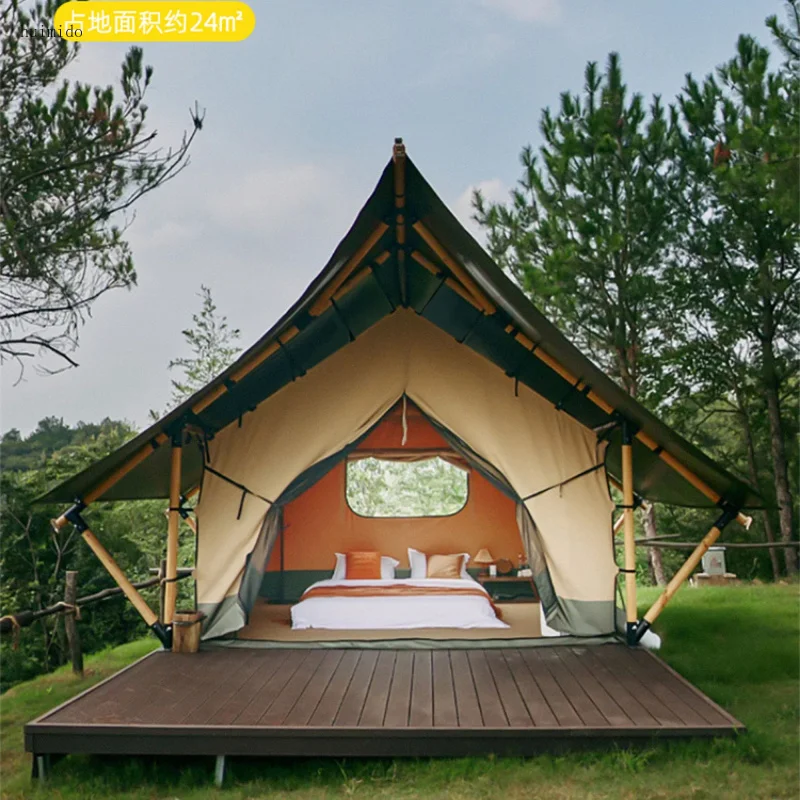 Outdoor Bed and Breakfast Hotel Tent Camping Scenic Resort Rainproof Agritainment Bed and Breakfast Luxury