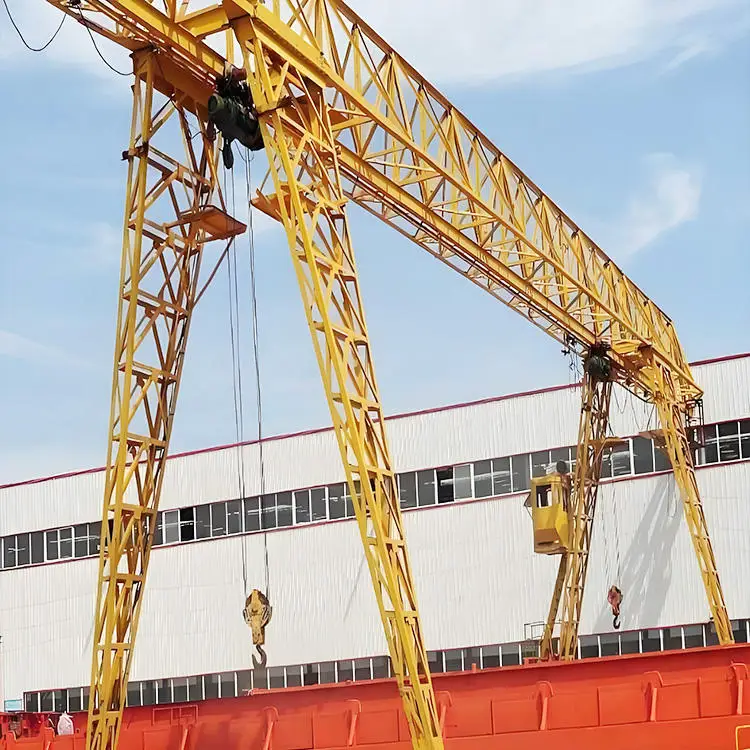 MH  Electric Hoist Single Girder Gantry Crane 5 Ton 10 Ton PLC Motor Gearbox Bearing Good Standard Factory Price