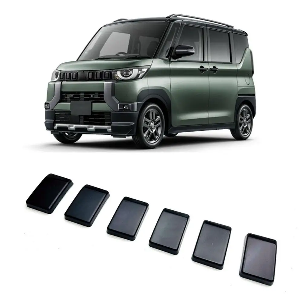 

Для Mitsubishi Delica Mini 2023, передняя решетка, автомобильный чехол, аксессуары, накладка, черное украшение V2G4