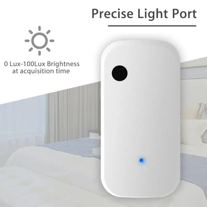 Tuya Smart Home WiFi Inteligente Brilho Sensor Linkage Controle Iluminação Sensor Automação Light Sensor Suporte Smart Life APP