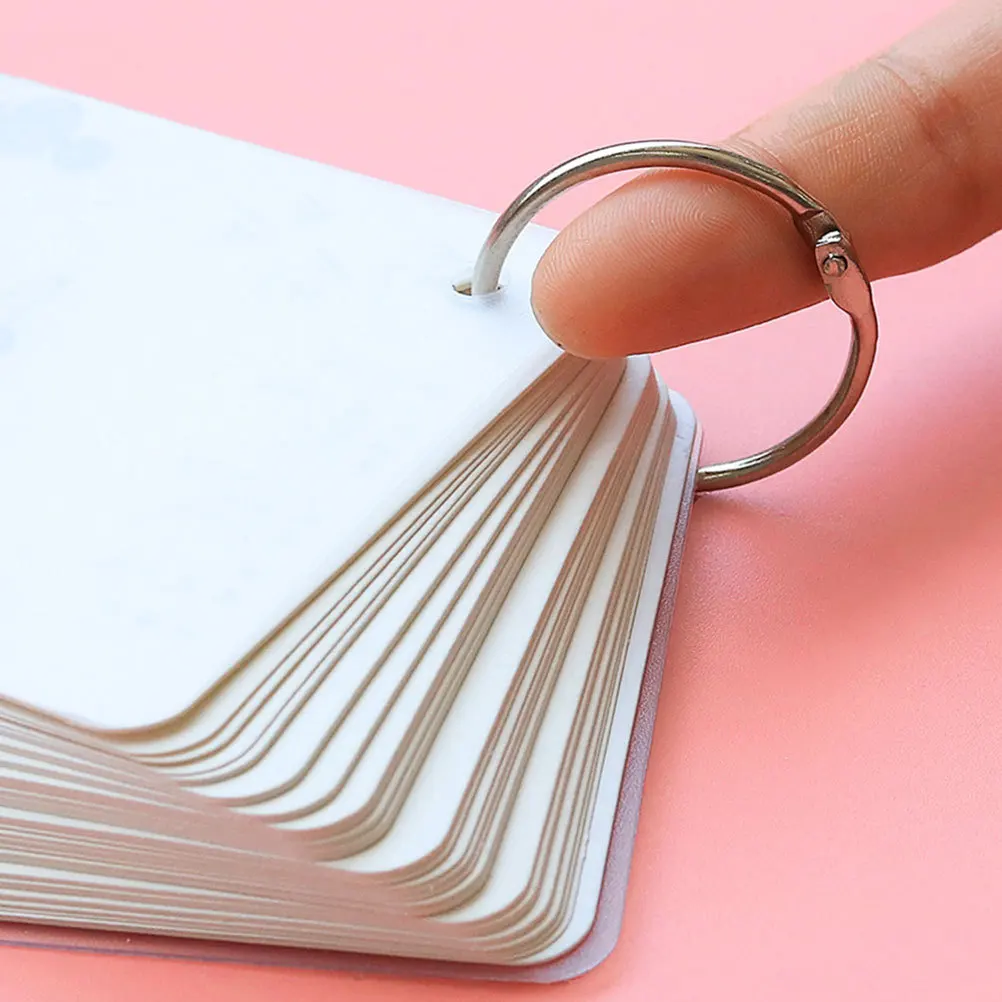 25pcs Metal Binder Rings 25Mm Strong Smooth Edge For Scrapbook Diy Notebook Loose Leaf Binding Ring Buckles Office School