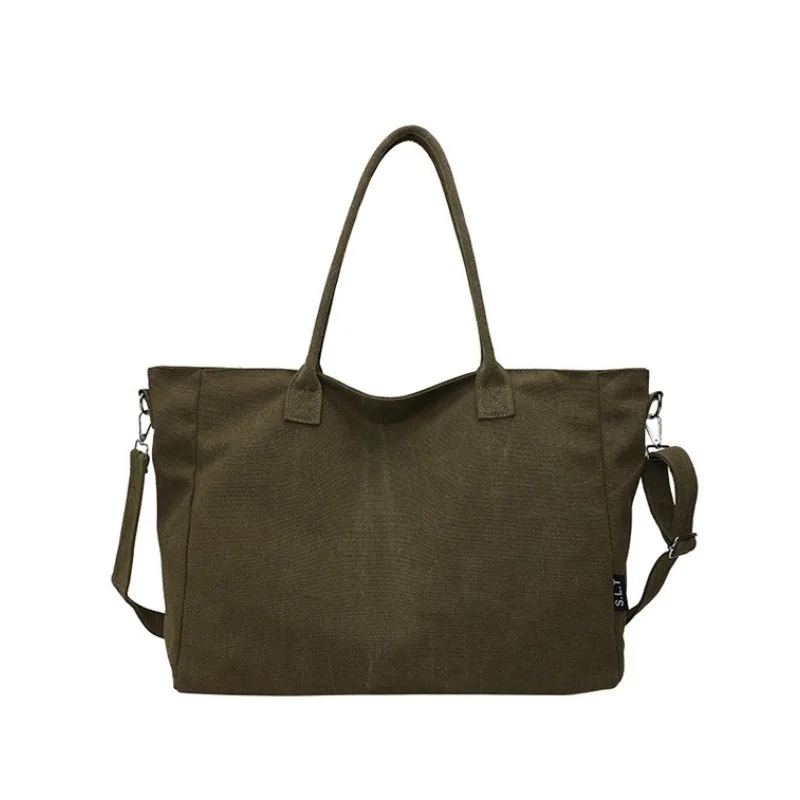 Fashion Explosion Casual Canvas Bag Women's Tote Bag Casual Commuter Large Capacity Shoulder Messenger Bag Women - view 6