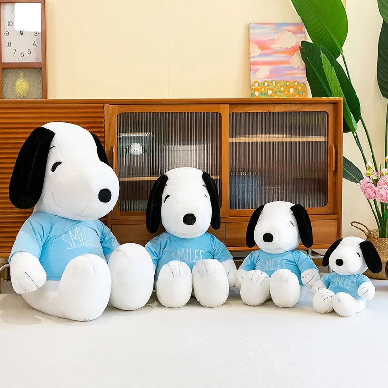

2026 New 33cm Cartoon Cute Snoopy Plush Toy Pillow Sofa Back Plush Doll Gifts For Children