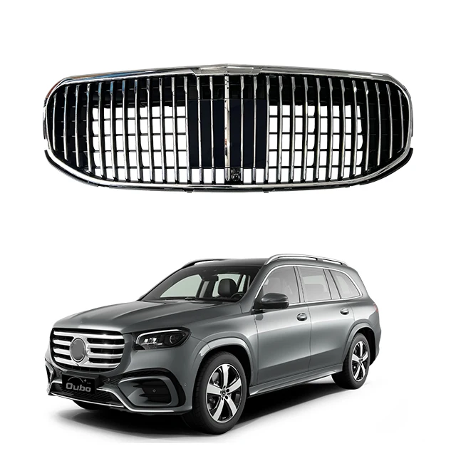 Applicable for Mercedesbenz  GLS X167 upgrade maybach grille Car grille upgrade body parts for Vehicle protection