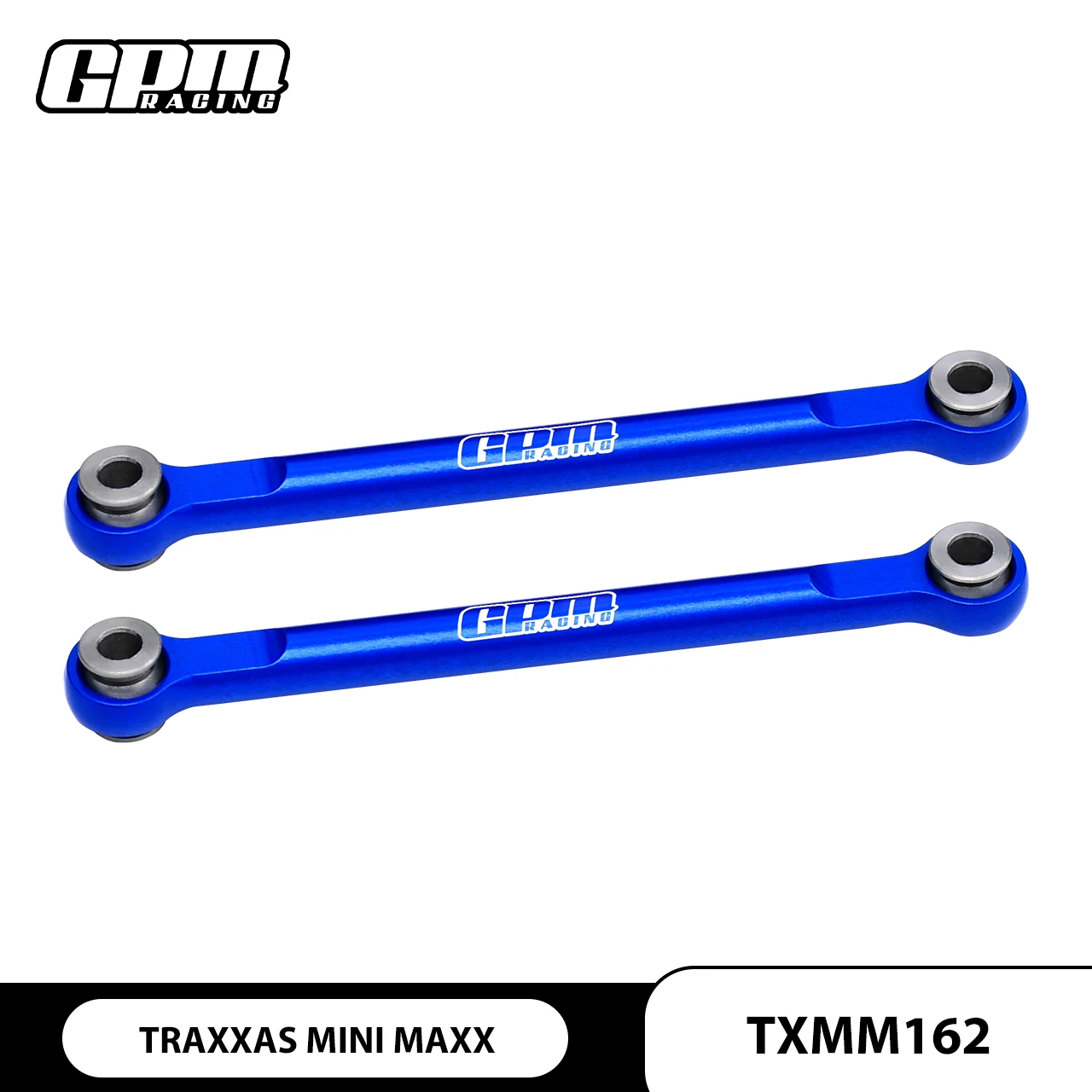 GPM 7075 โลหะผสมด้านหน้าพวงมาลัย Toe Links สําหรับ TRAXXAS Mini Maxx รถบรรทุกมอนสเตอร์