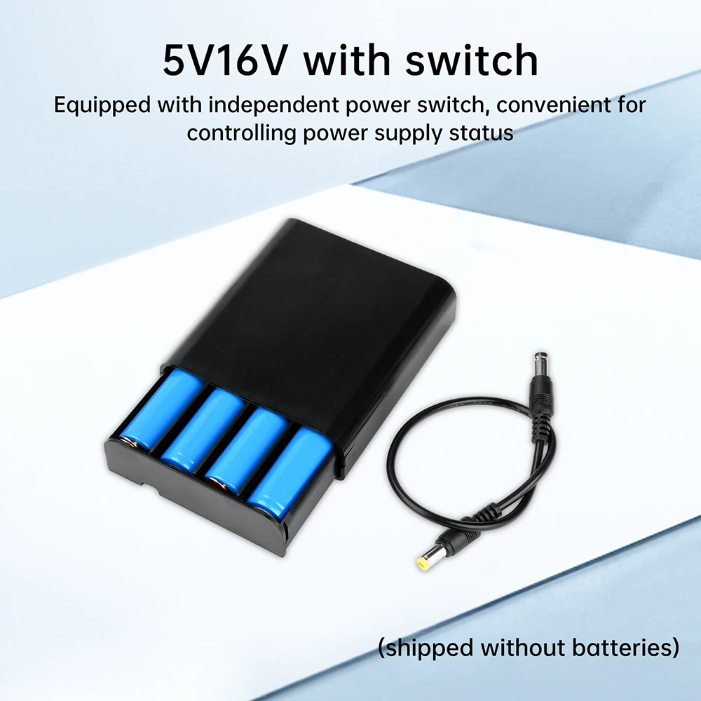 4x18650 Batterijen Soldeervrije DIY Batterij Box Power Bank Box voor Mobiele Telefoon WiFi Router LED Licht