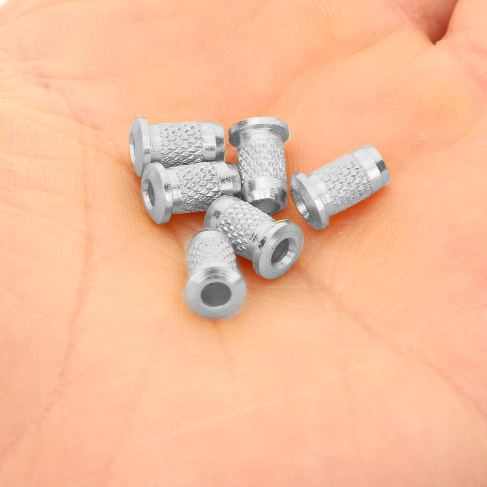 

6 Pcs Electric Guitar String Buckle Mounting Buckles Tuning Accessories Strap Nut Accesories Bass Parts