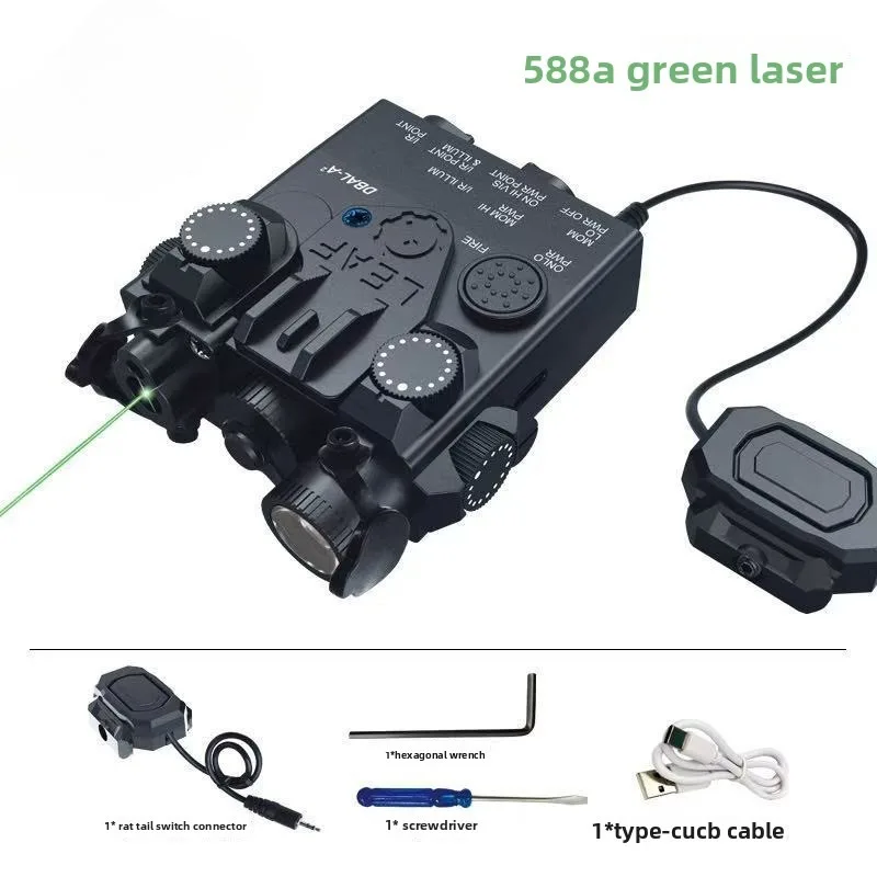 

Cycle Brightness Shift Complete DBAL-A2 Laser Kit Red Green Light Torch Matching M300 M600 Cycle Adjust Parts