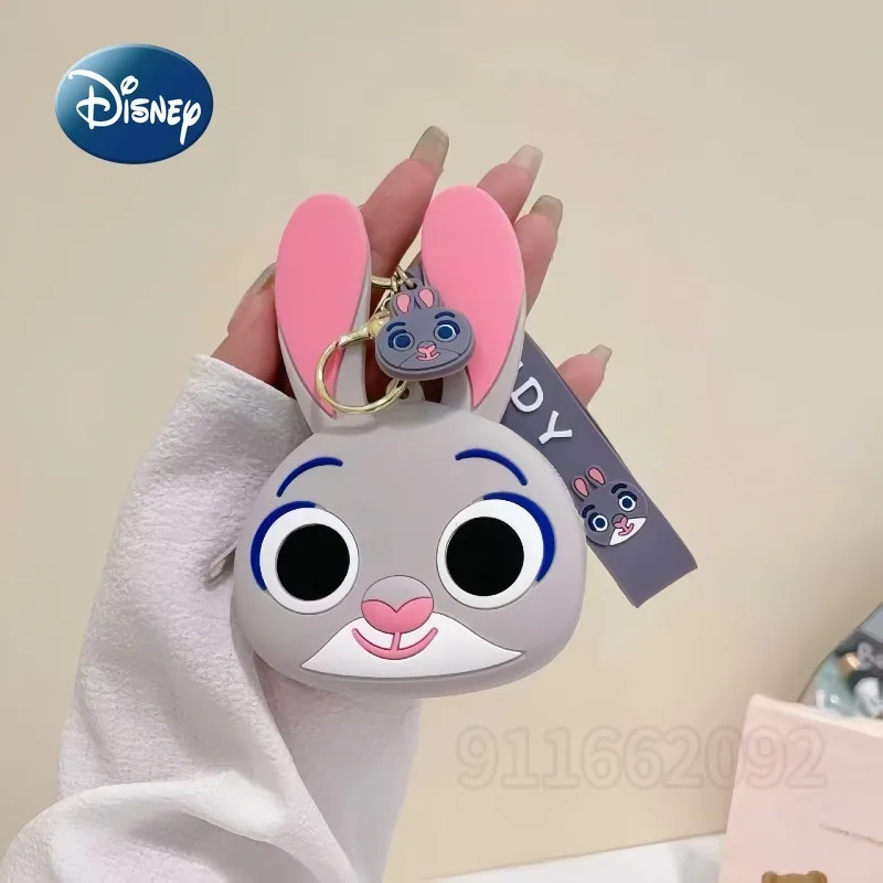 Disney Judy New Coin Purse Cartoon Cute Female Pendant Coin Purse Fashion Trend Keychain Storage Coin Purse High Quality